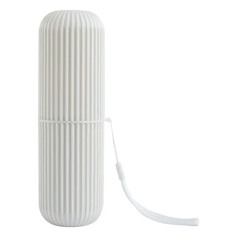 Mihar Essentials Anti Bacterial Oral Care Storage Case- White