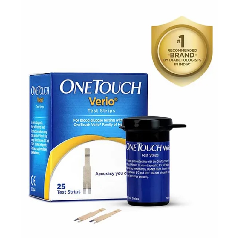 OneTouch Verio Test Strips - Pack of 25 Strips |