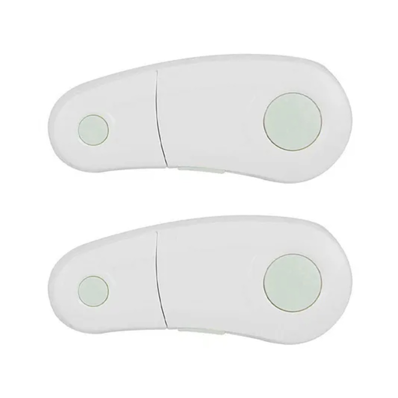 Safe-O-Kid Child Safety Cabinet Lock Pack Of 2 - White