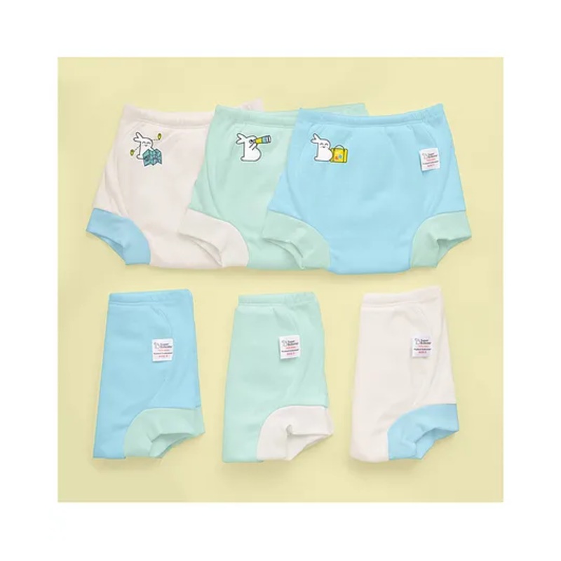 SuperBottoms Padded Underwear for 9-12M Babies | Potty Training Pants for Mess-Free Diaper-Free Time | Bummy's Day Out | Pack of 6