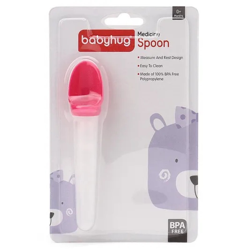 Babyhug Medicine Spoon - Pink