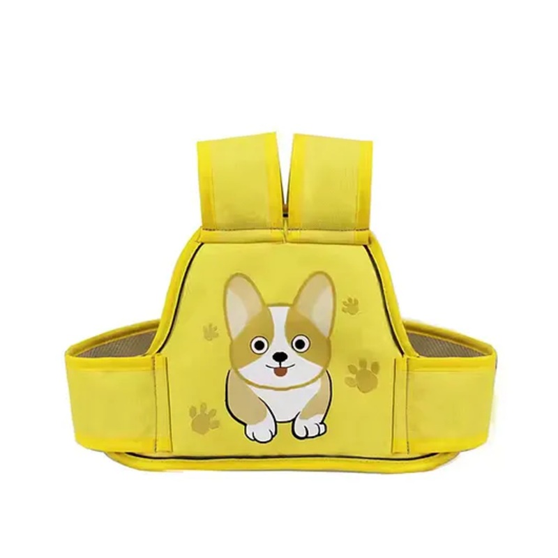 Chinmay Kids Safety Belt for Two Wheeler with Reflective Strips Adjustable Safety Harness - Yellow