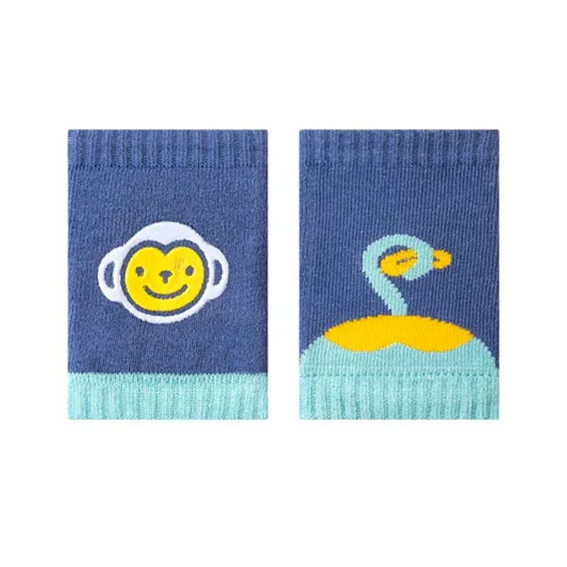 SYGA Cartoon Cotton 1 Pair Knee Pad - Blue