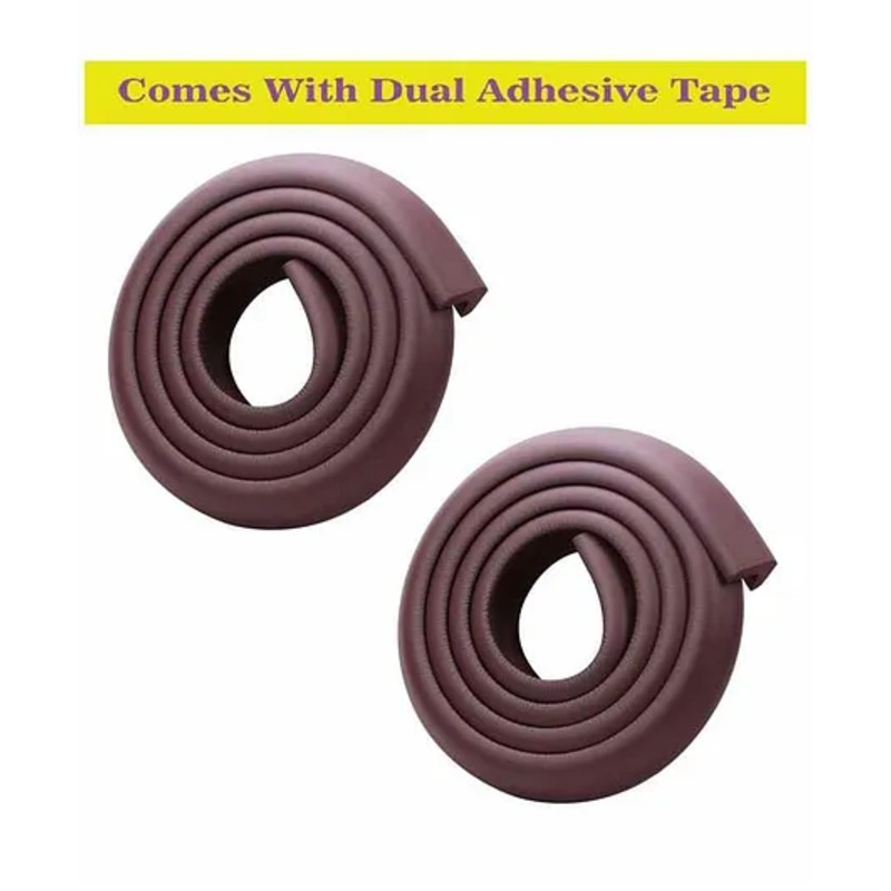 Syga Safety Strip Furniture Edge Cushion Cover Pack Of 2 - Brown