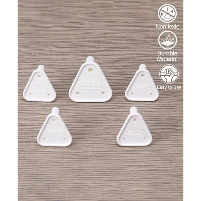 Babyhug Safety Electric Socket Plug Cover Guards - Pack of 5