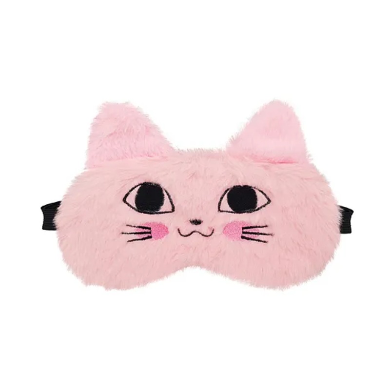 Jenna Fur Tomcat Pink Cute Sleeping Eye Mask
