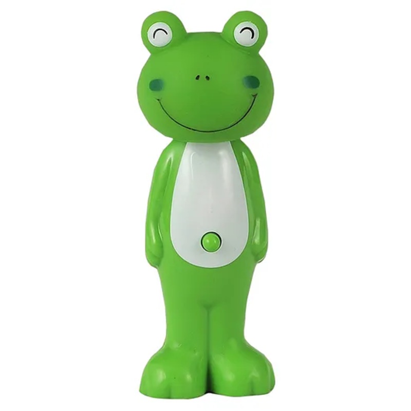 Adore Kids Pop Up Toothbrush with Safety Head Attractive Character - Green