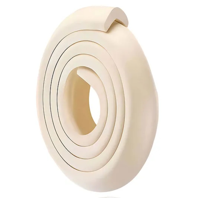 Bembika L Shape Baby Proofing Edge & Corner Guards Design For Sharp Edges Of Furniture - Cream