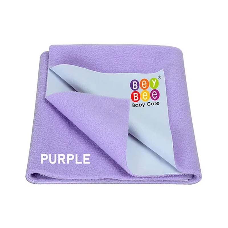BeyBee Cotton Baby Bed Protecting Mat Extra Large - Purple