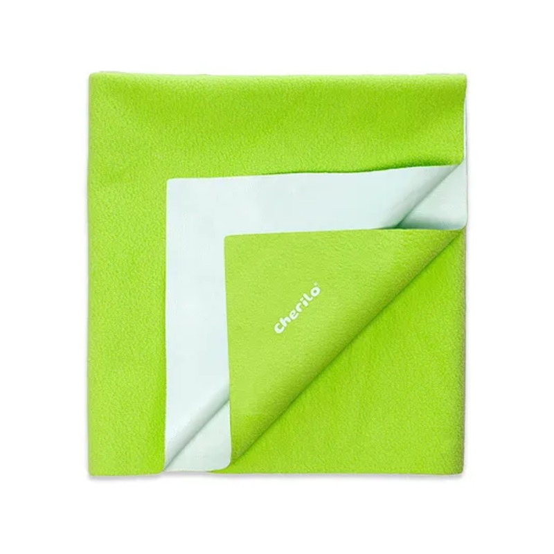 Cherilo Quick Dry Baby Bed Protector Extra Large - Pista Green