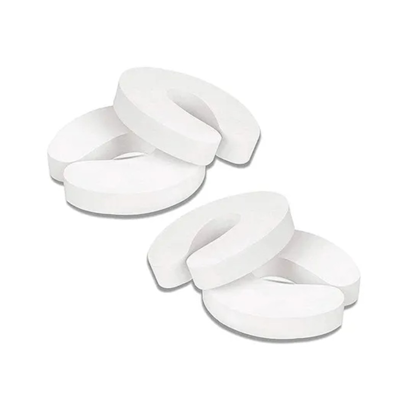 Kids Station C Shaped Door Guard Pack of 4 - White