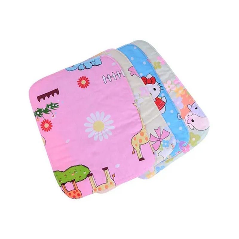 Little Boo Waterproof Changing Sheets Pack Of 4 - Color May Vary