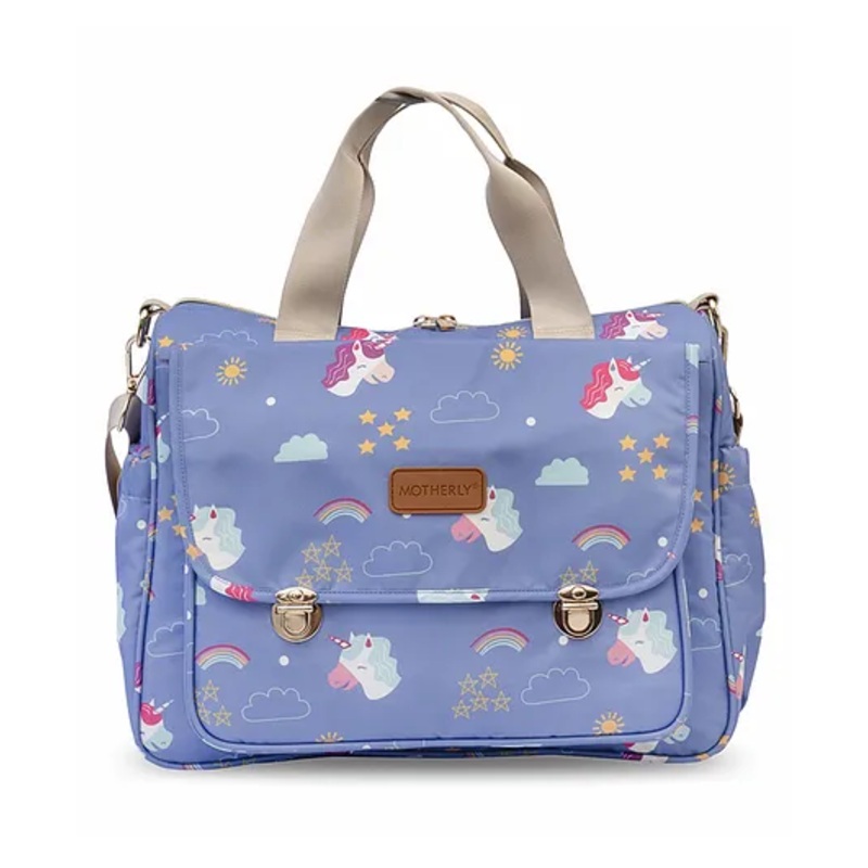 Motherly Glory Tote Diaper Bag for Mothers for Travel, Maternity Bag for Newborn Baby, Mothers Travelling Bag, Multiple Pocket Water Resistant Baby Bag, Hospital Bag for moms(Pagasus & Starry Sky)