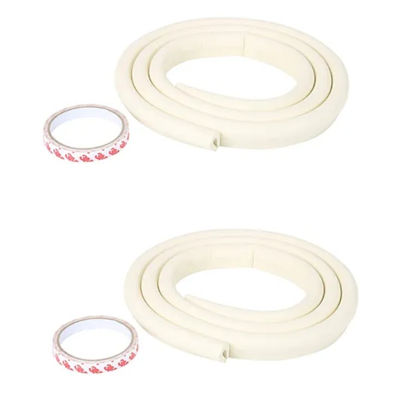 Safe-O-Kid Baby Proofing Edge Guards - White