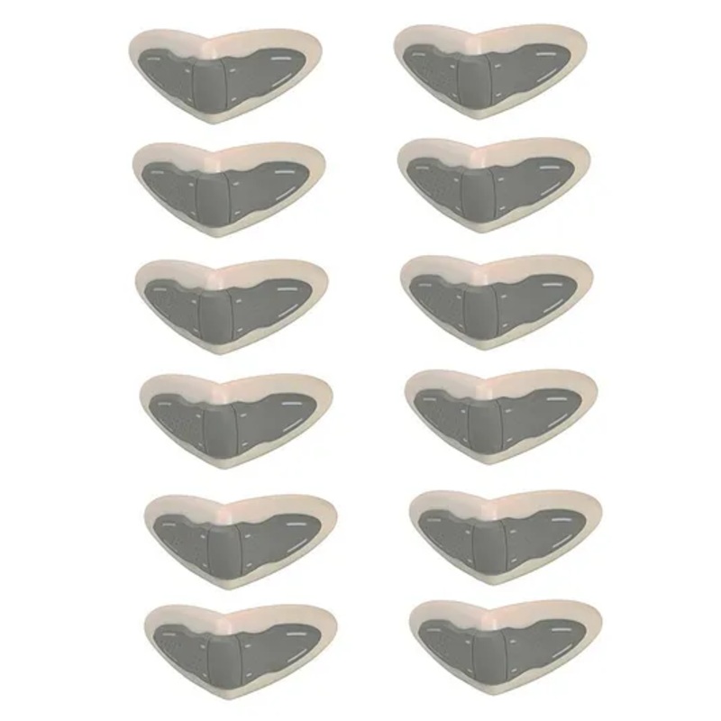 Safe-O-Kid Kid Safe Drawer Lock Pack Of 12 - White Grey