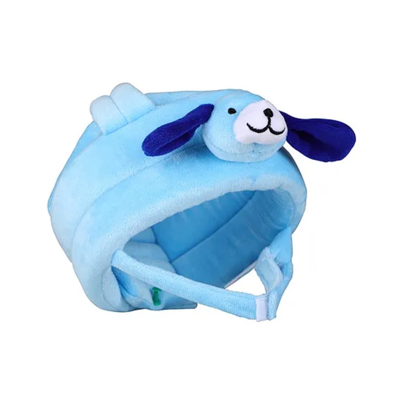 Steelbird Baby Safety Helmet- Dog- Blue