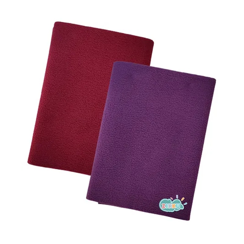 Zikku Dry Sheet Bed Protector Waterproof Mat Quick Absorbency Combo - Maroon & Purple