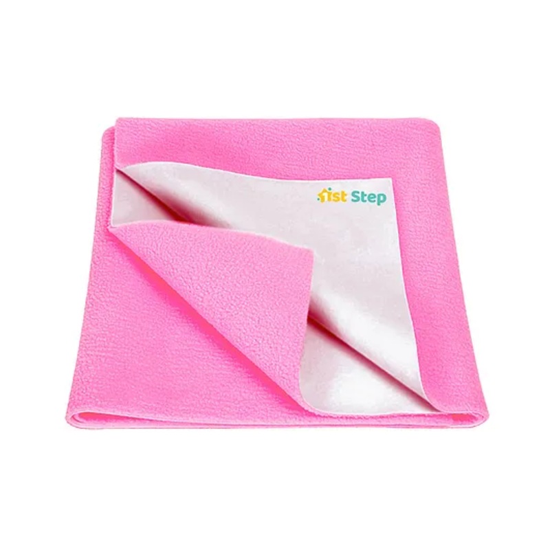 1st Step Dry Extra Absorbent Bed Protector Sheet Large - Pink