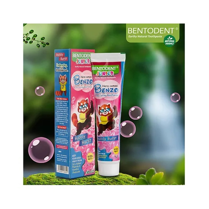 Bentodent Junior Earthy Natural Toothpaste For Kids Toothpaste - 100 gm