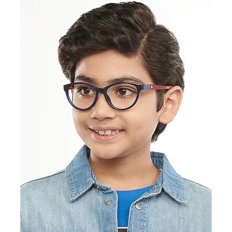 Hooper By Lenskart Hp D10042M C2 Full Rim Cat Eye  Blue Block  Mobile Phone & Computer Glasses - Blue