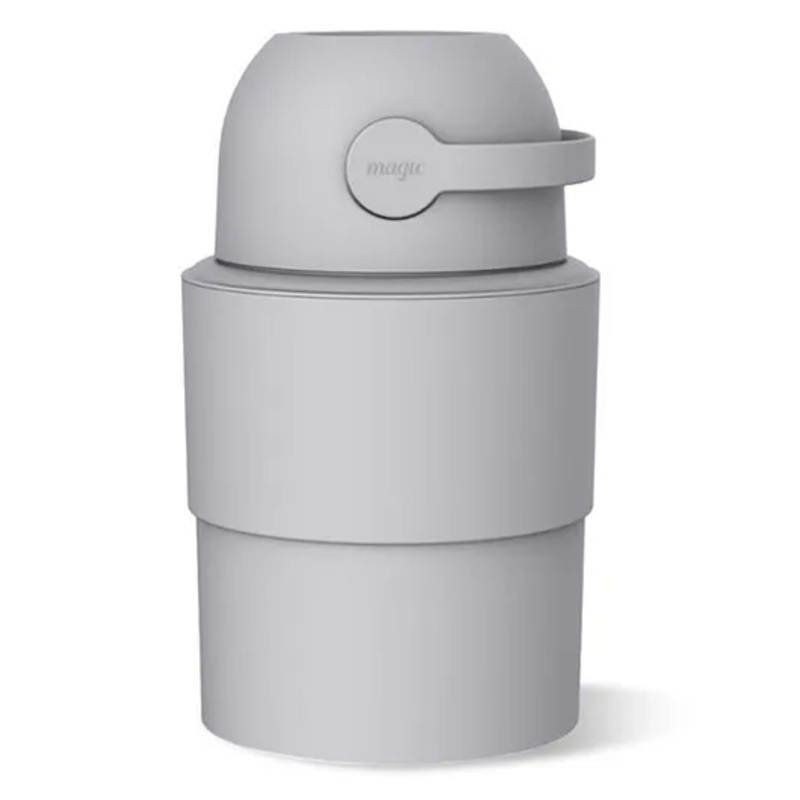 Magic Heka M Foldable Diaper Pail - Concrete