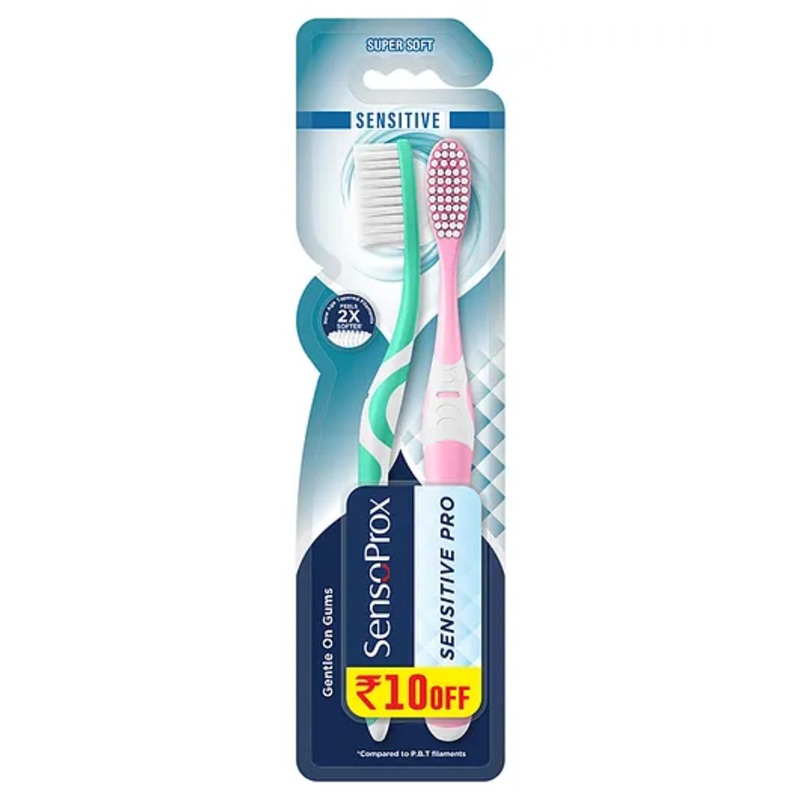 SensoProx Sensitive Pro Combo of 2 - Green & Pink