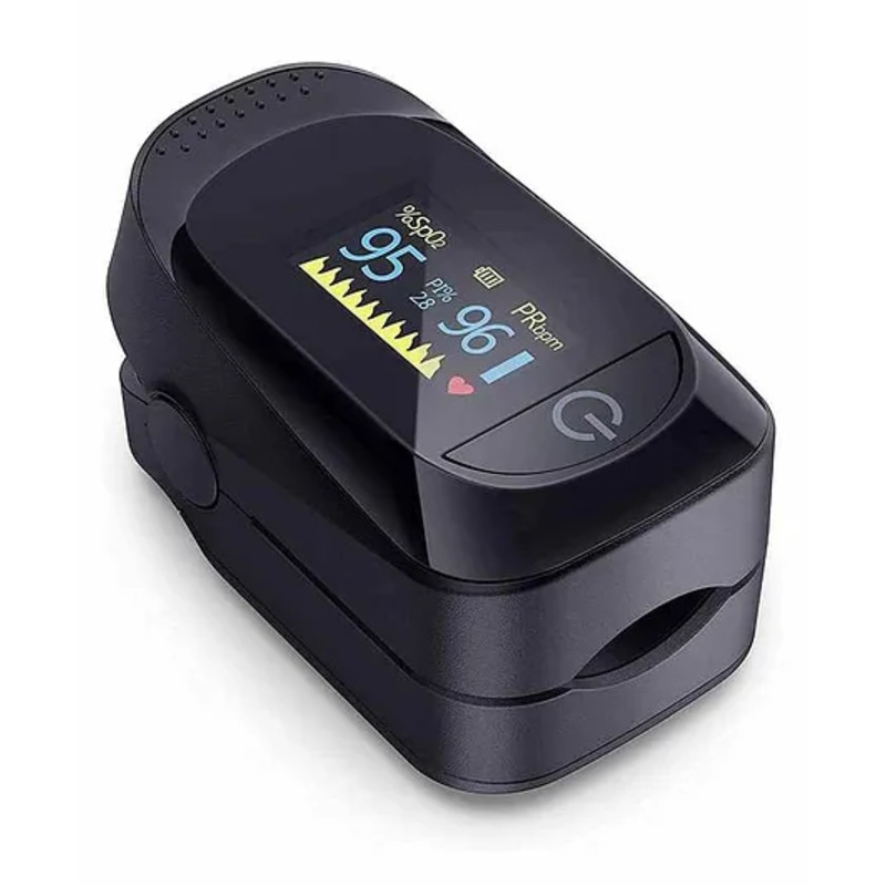 AlphaOxygen Pulse Oximeter - Black
