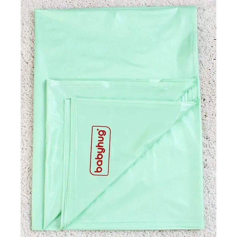 Babyhug Plastic Sheet Extra Large Size - Green