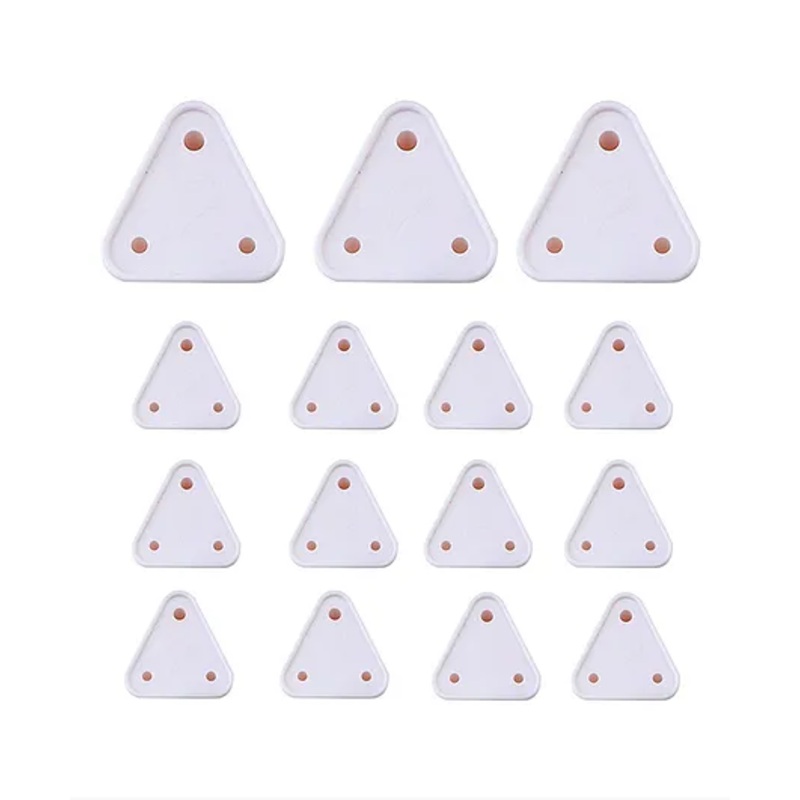 BabySafeHouse Electrical Socket Cover Guards White - Pack of 15