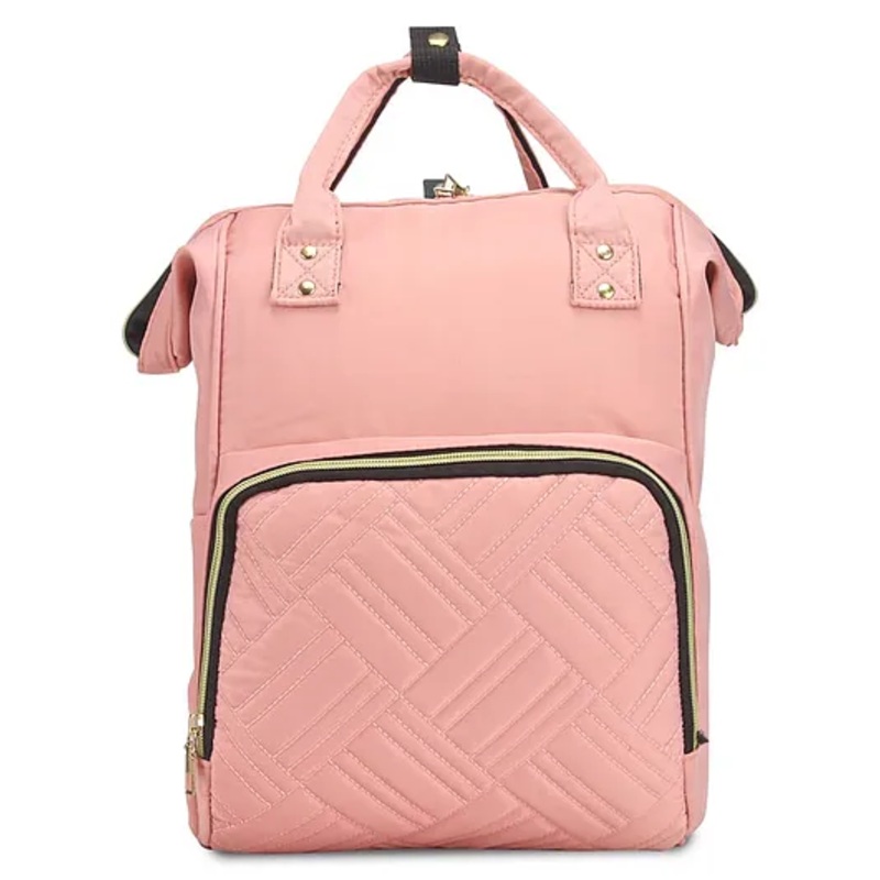 Multifunctional Diaper Backpack - Pink
