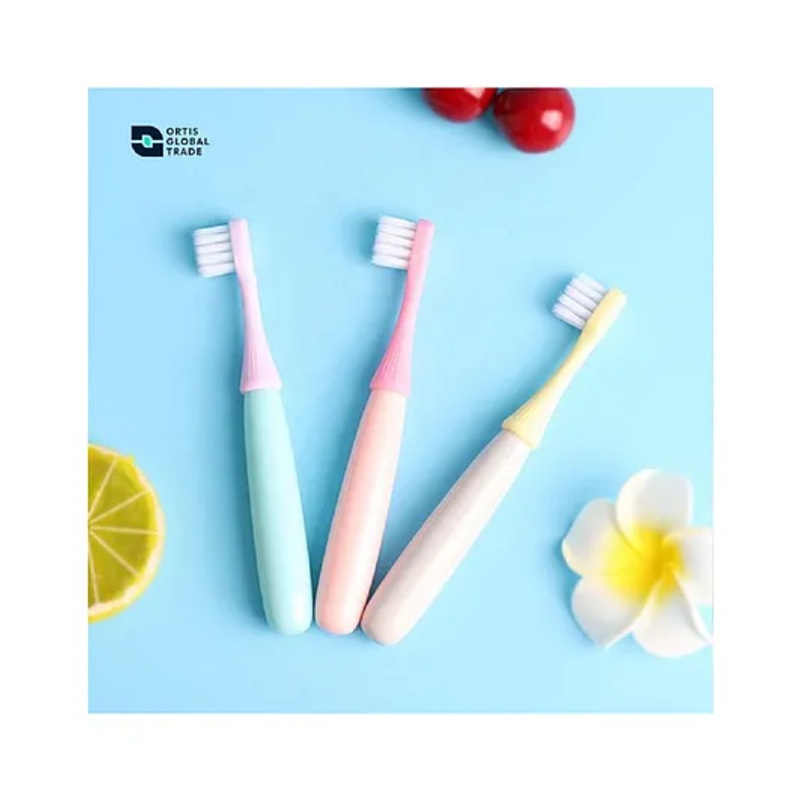 ORTIS Soft Bristle Toothbrush Pack of 3 - (Color and Design May Vary)