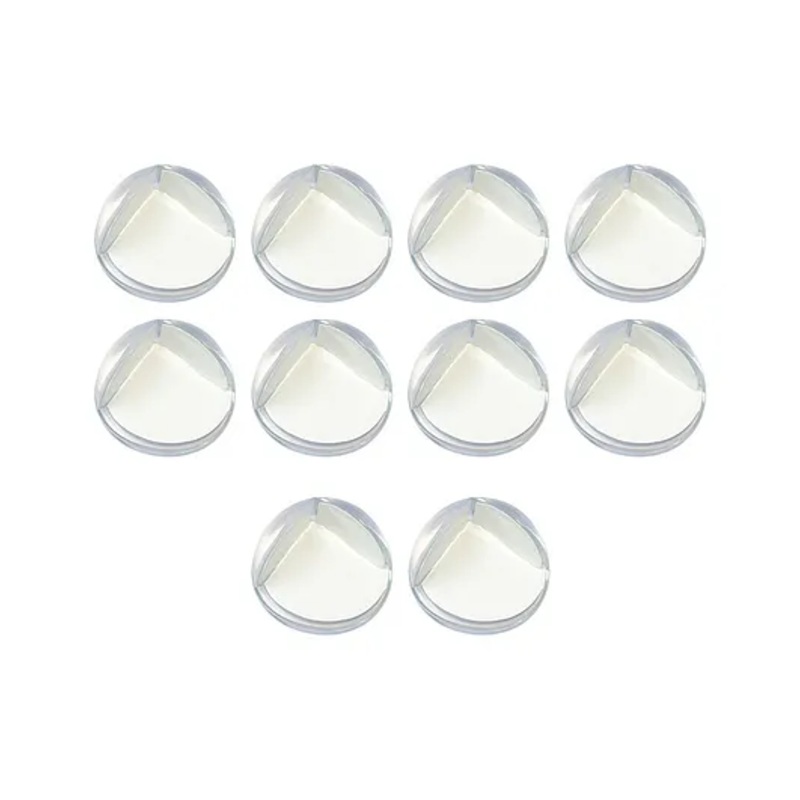 StarAndDaisy Baby Corner Protectors Transparent Table Edge & Corner Guards Soft Furniture Cushions for Child Safety   10 Pack