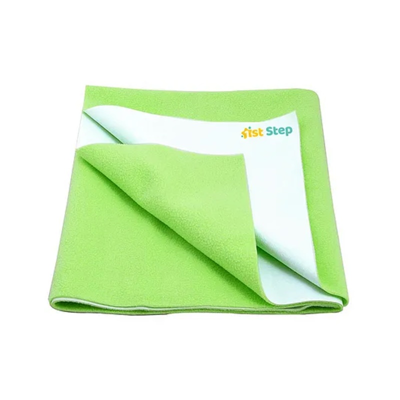 1st Step Extra Absorbent Dry Bed Protector Sheet Small - Green