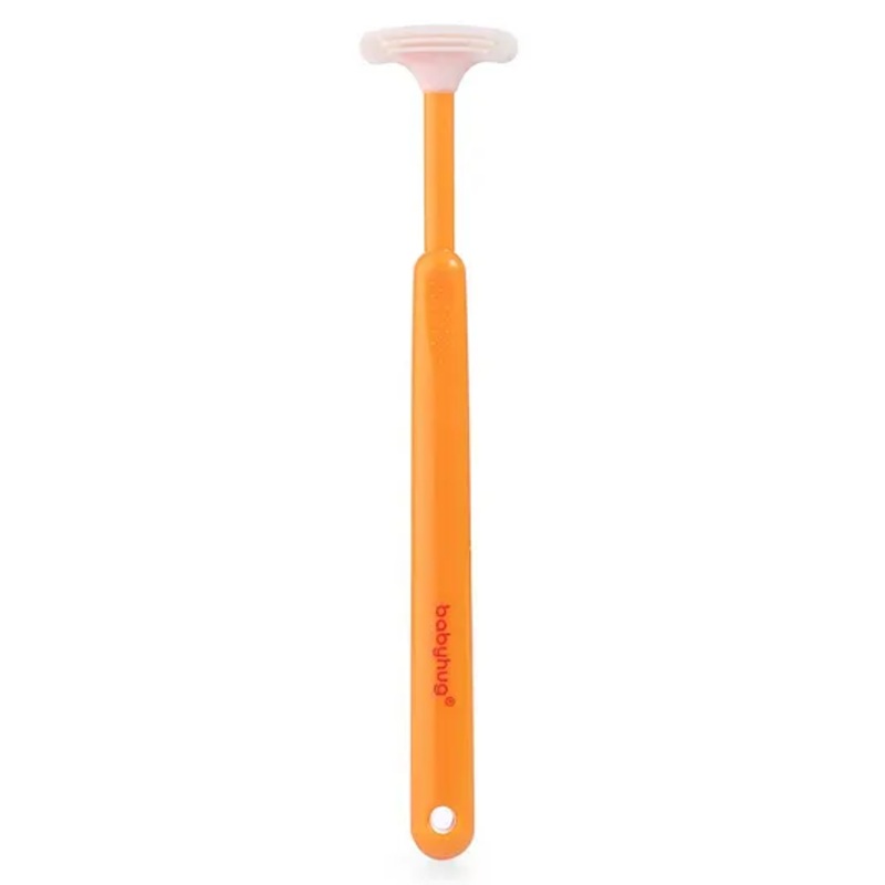 Babyhug Tongue Cleaner - Orange