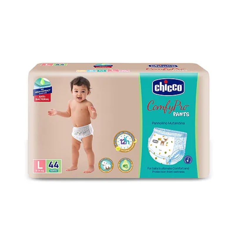 Chicco Comfypro Diaper Pants Large - 44 Pieces