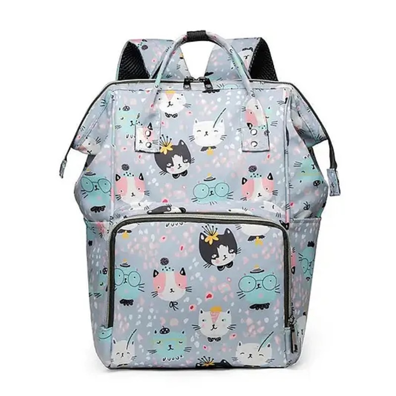 House of Quirk Maternity Backpack Large Capacity Convenient  - Grey