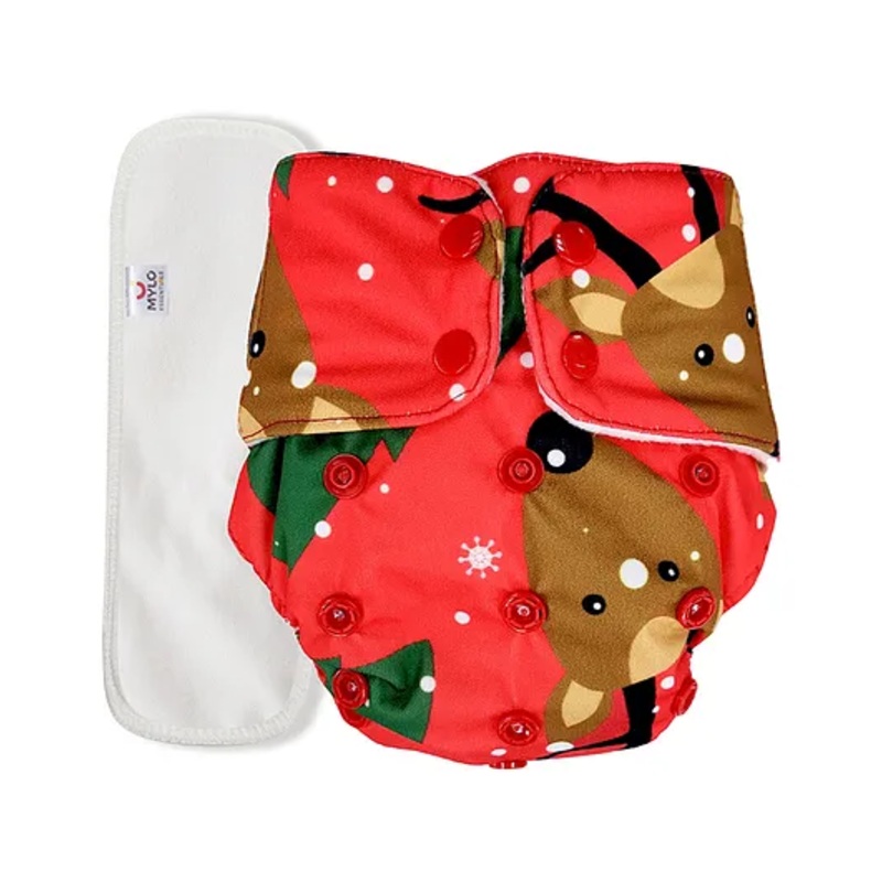 Mylo Baby Freesize Adjustable Cloth Diapers with 1 Free Insert Oeko Tex Certified - Celebration