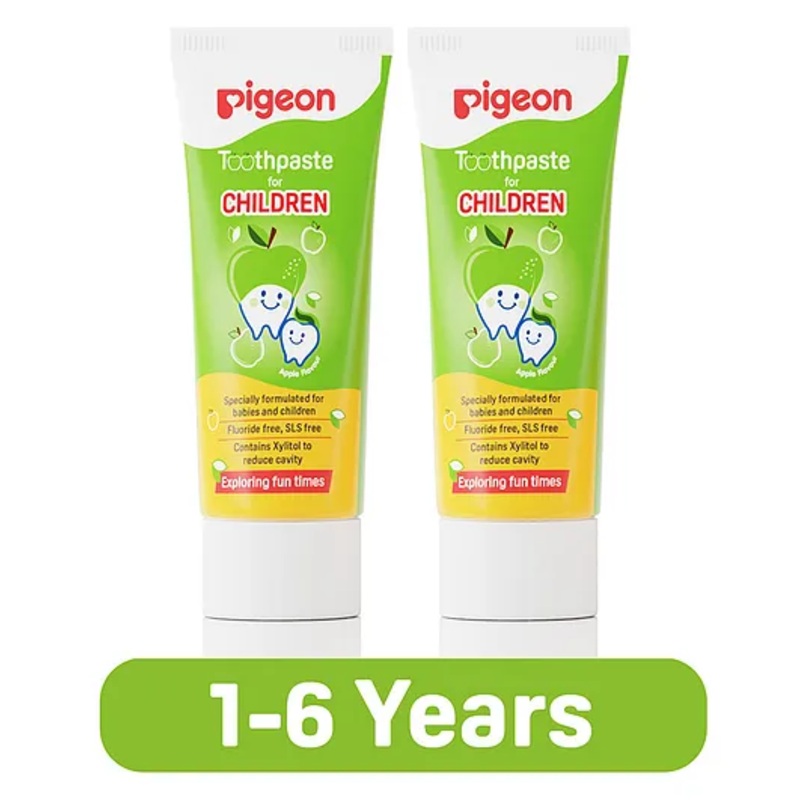 Pigeon Children Toothpaste Apple Pack Of 2 - 45 gm