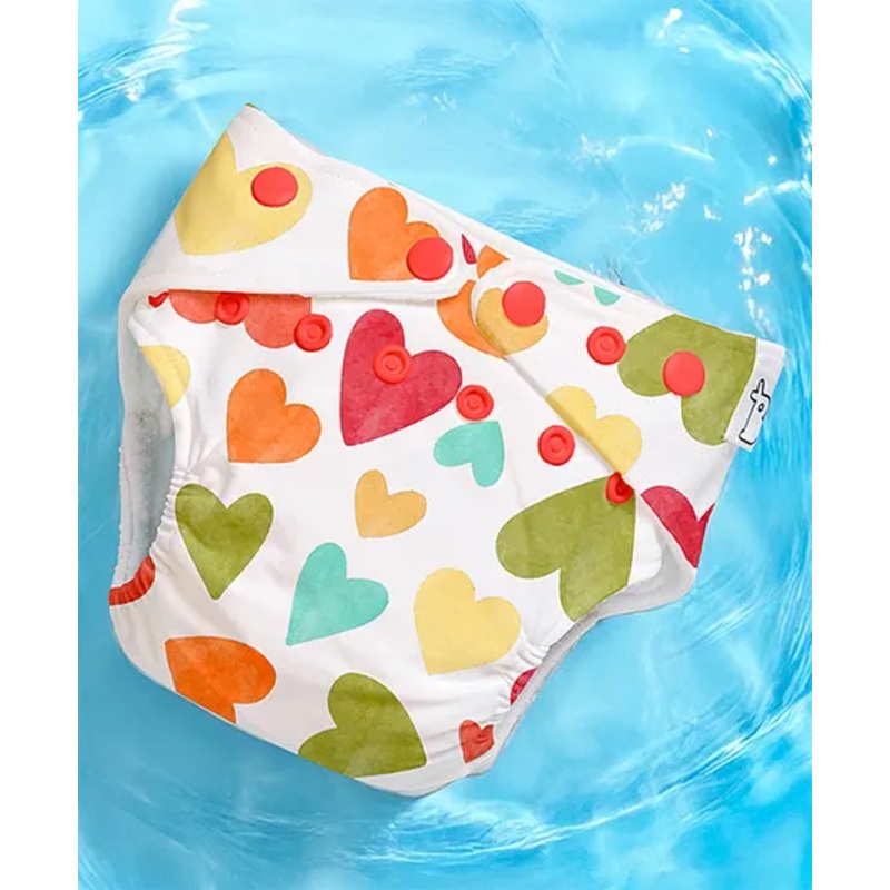 SuperBottoms Swimming Diapers for Babies & Toddlers - Washable, Reusable & Adjustable Swim Diapers | Baby Hearts