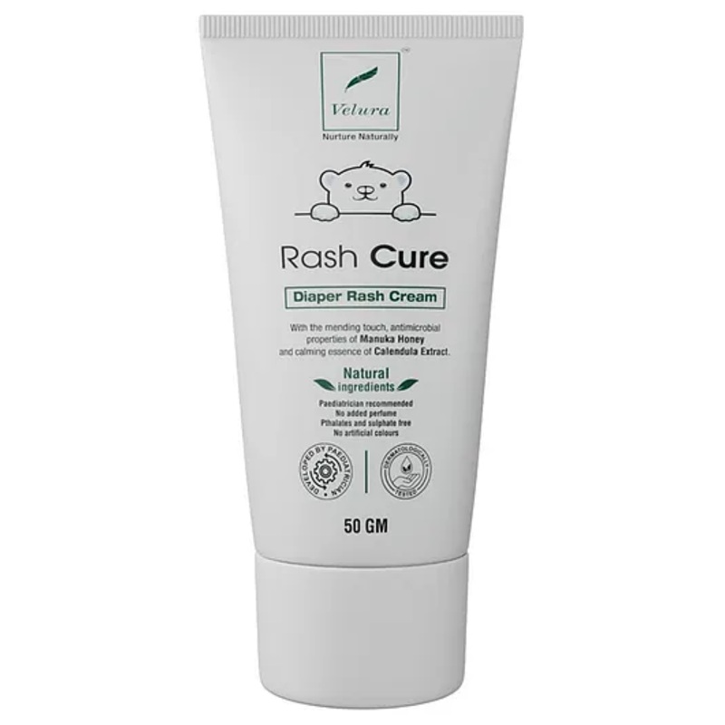 Velura Diaper Rash Cream for Babies - 50 g |Rash Cure cream For Treating & Prevention of Diaper Rashes