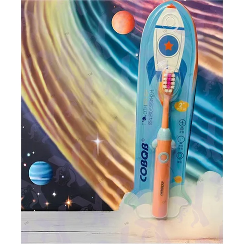 Yunicorn Max Kids Rocket Design Ultra Soft Premium Toothbrush - Colour may vary