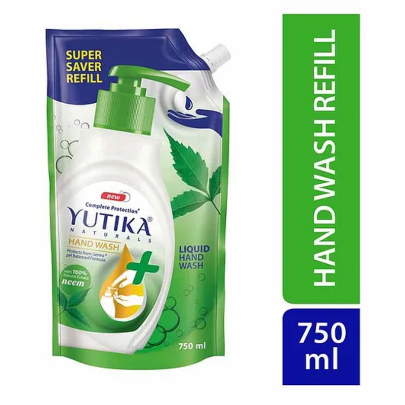 Yuthika Neem Hand Wash Refill Pack - 750ml