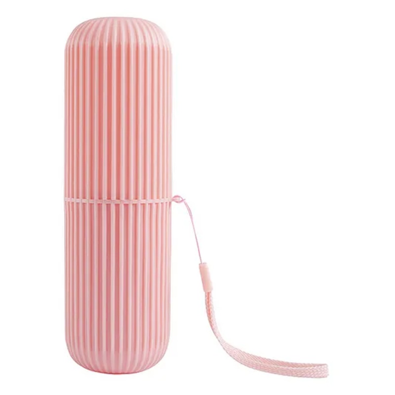 Mihar Essentials Anti Bacterial Oral Care Storage Case- Pink