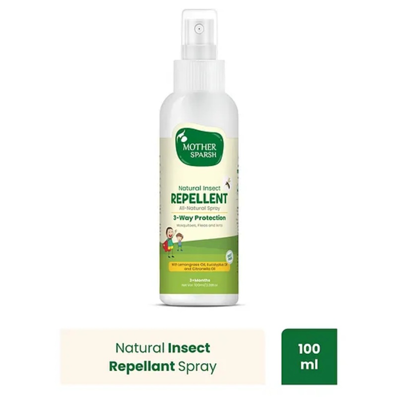Mother Sparsh Baby Natural Insect Repellent Spray For Babies - 100 ml