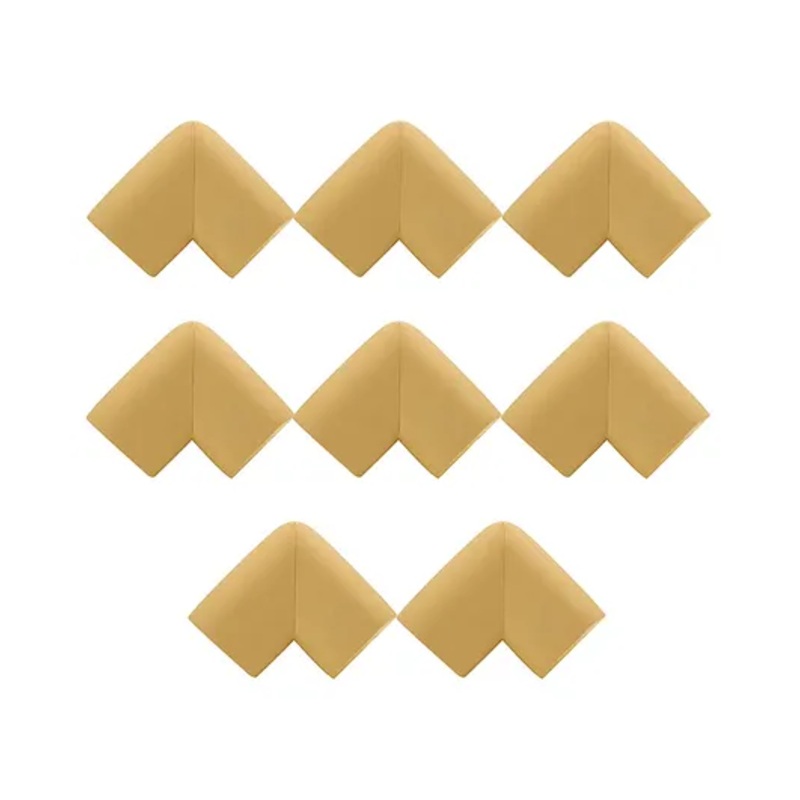 Bembika L-Shaped Baby Safety Corner Protector Pack of 8 - Beige