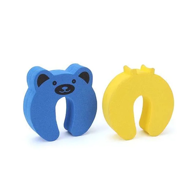 Cutez Door Guards Small Blue And Yellow - Pack Of 2