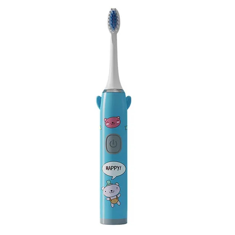 Domenico Soft Bristles Electronic Battery Powered Toothbrush - Blue (Random Designs)
