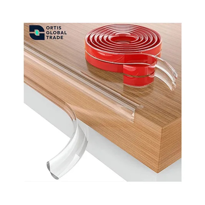 Ortis baby Safety Strip Furniture Edge Guard Tape - Transparent
