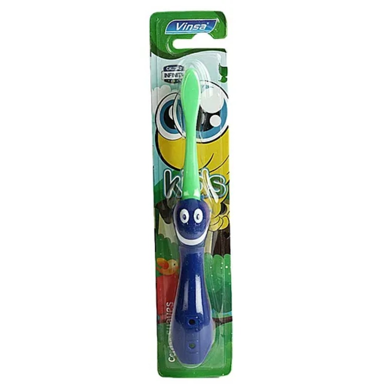 PASSION PETALS Smile Design Foldable Toothbrush - Blue Green