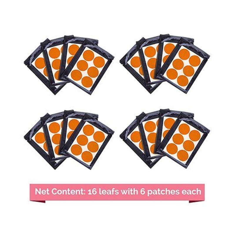 Safe-O-Kid Anti-Mosquito Patches For Kids Orange - 96 Patches
